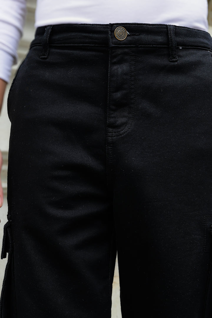 Basic Black Cargo Pants