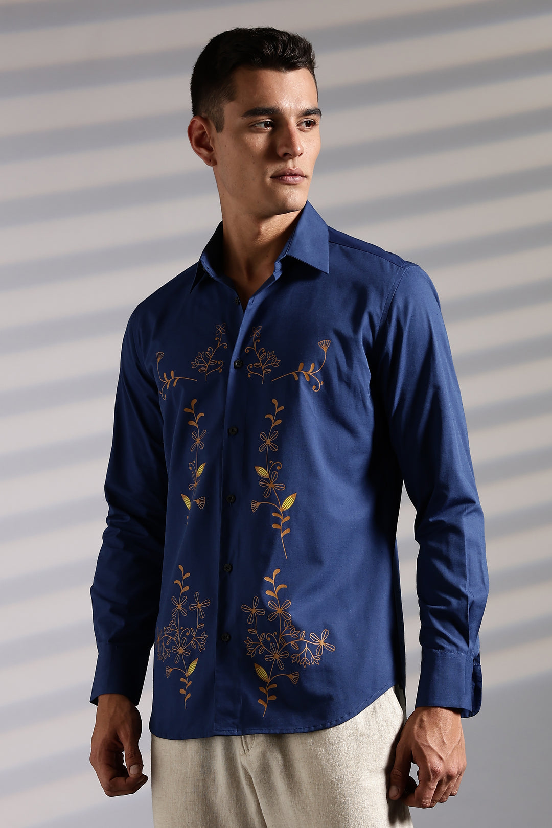 Isolated Navy Shirt