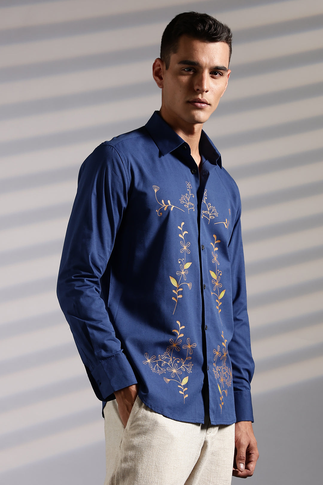 Isolated Navy Shirt