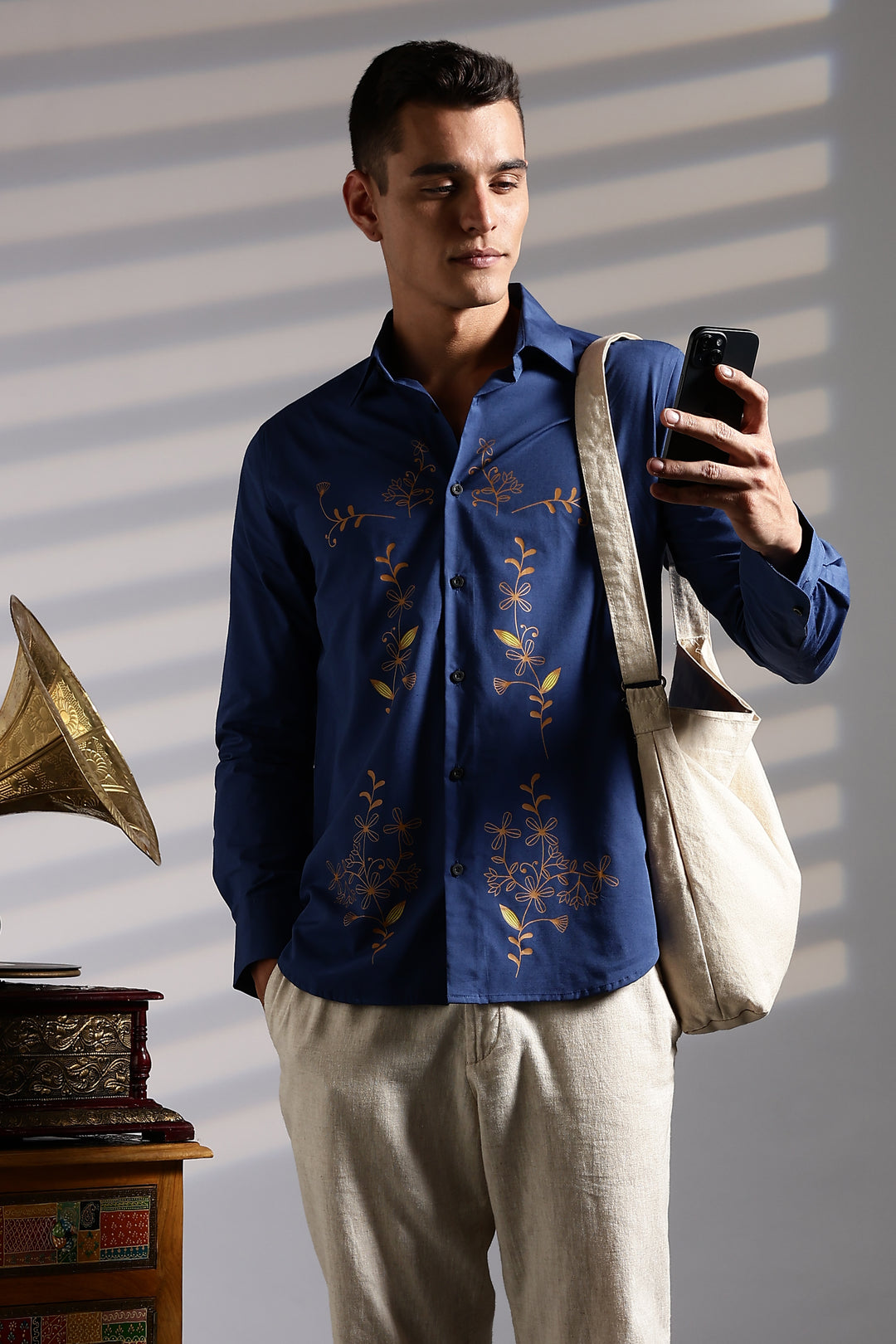 Isolated Navy Shirt