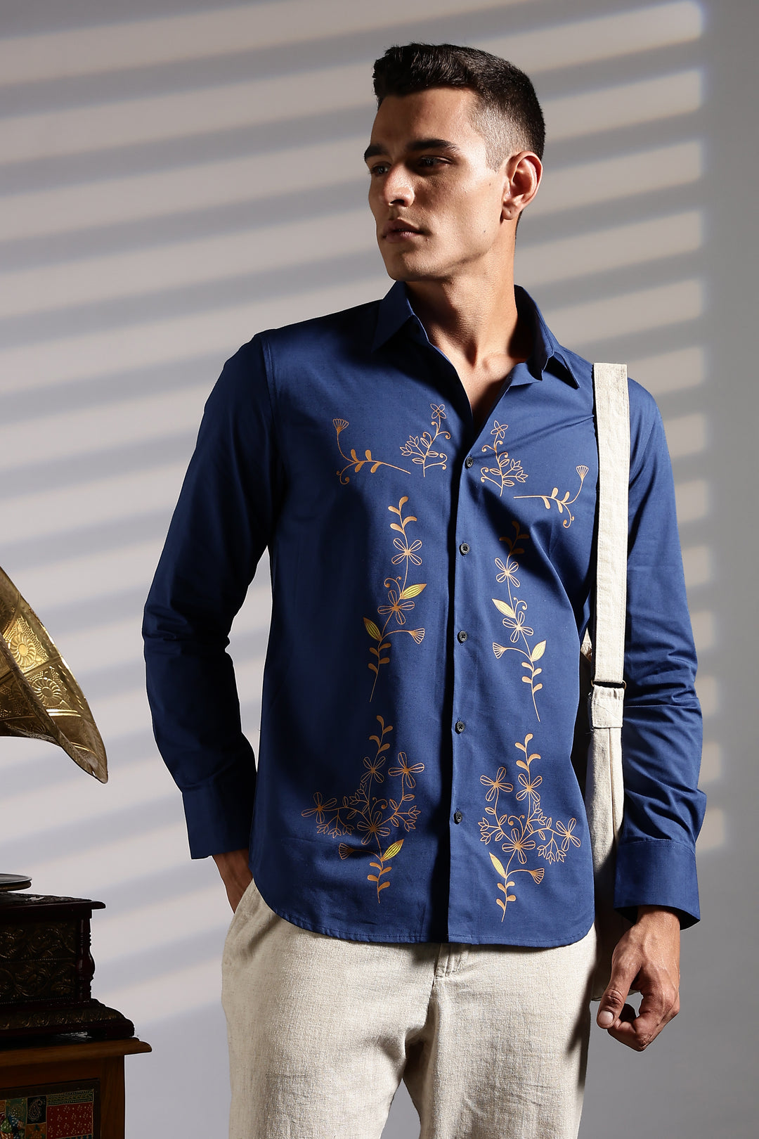 Isolated Navy Shirt