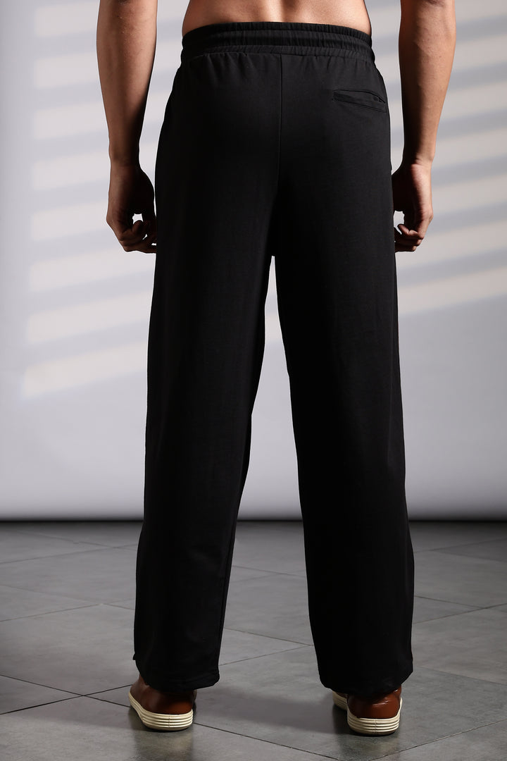 Brown Striped Joggers