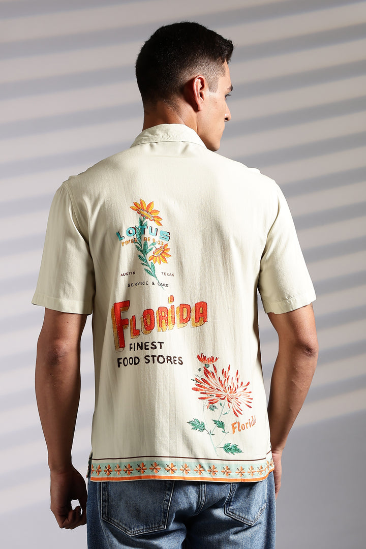 Florida: Printed Cuban Shirt