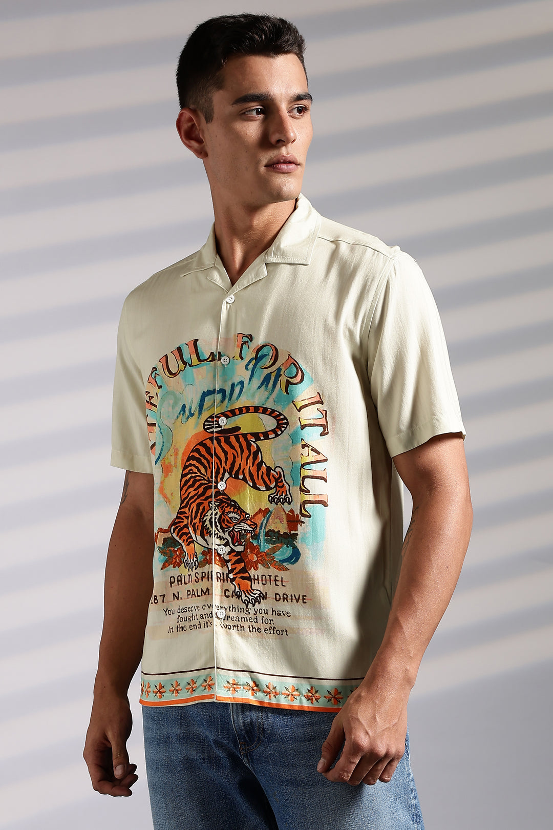 Florida: Printed Cuban Shirt