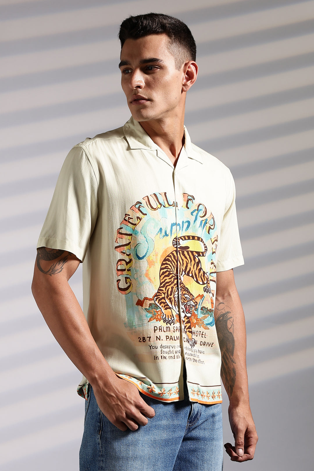 Florida: Printed Cuban Shirt