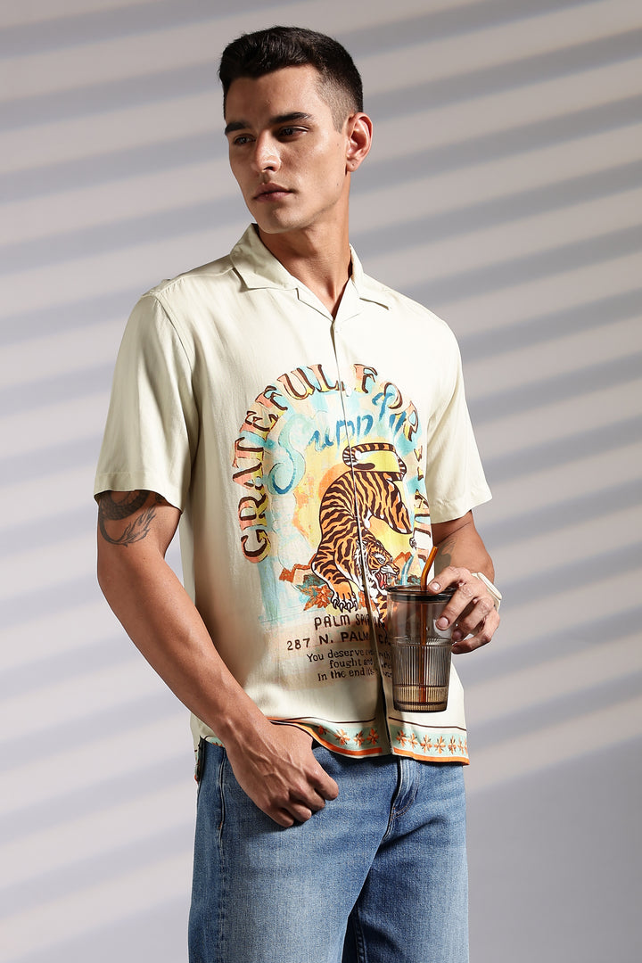 Florida: Printed Cuban Shirt