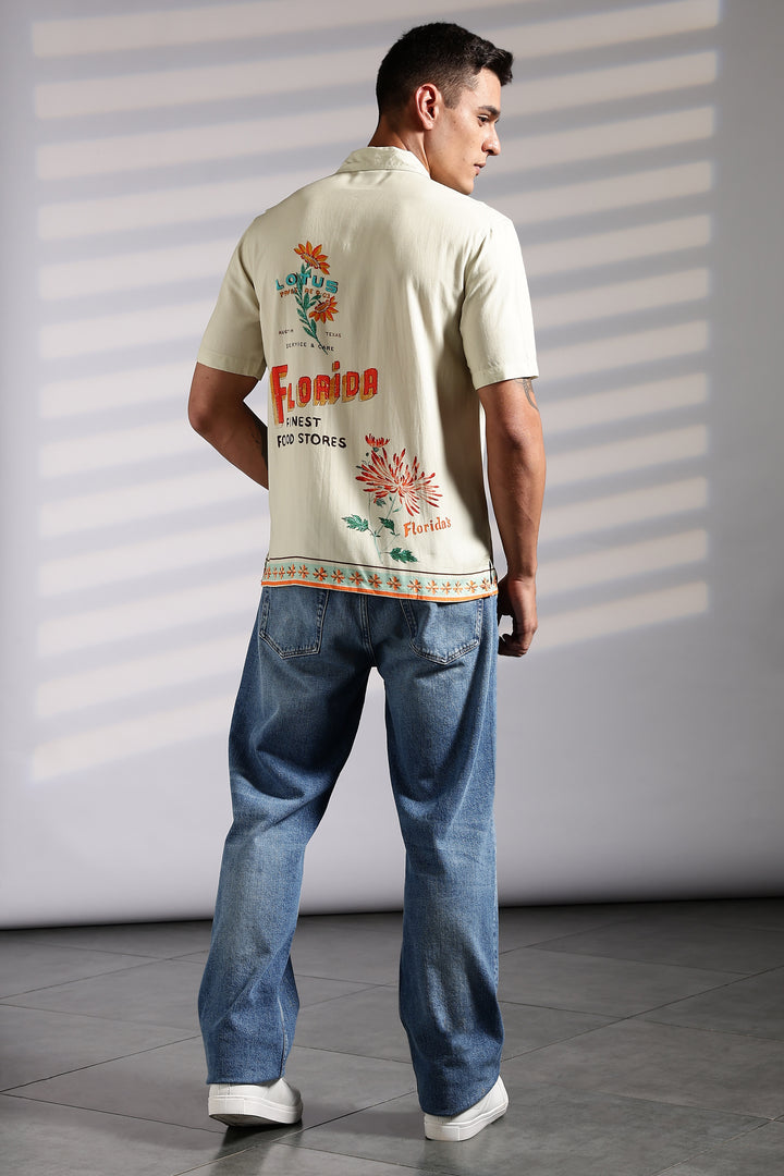 Florida: Printed Cuban Shirt