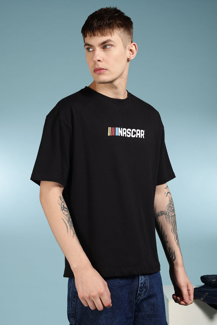Nascar: Oversized Black T-shirt