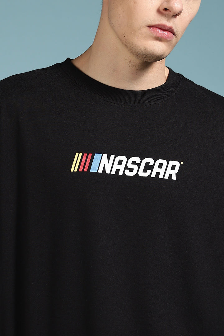 Nascar: Oversized Black T-shirt