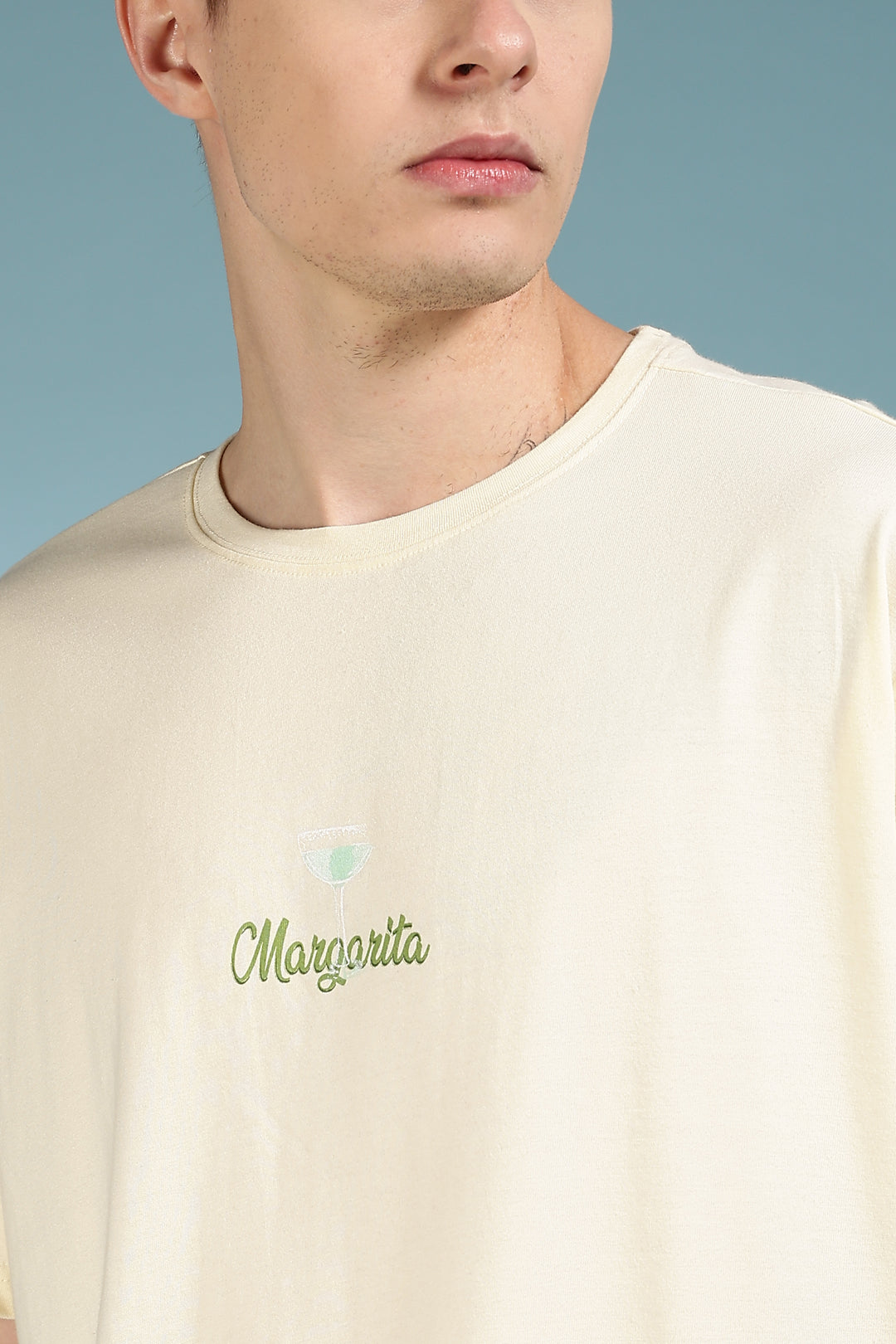 The Margarita: Cream Oversized T-shirt