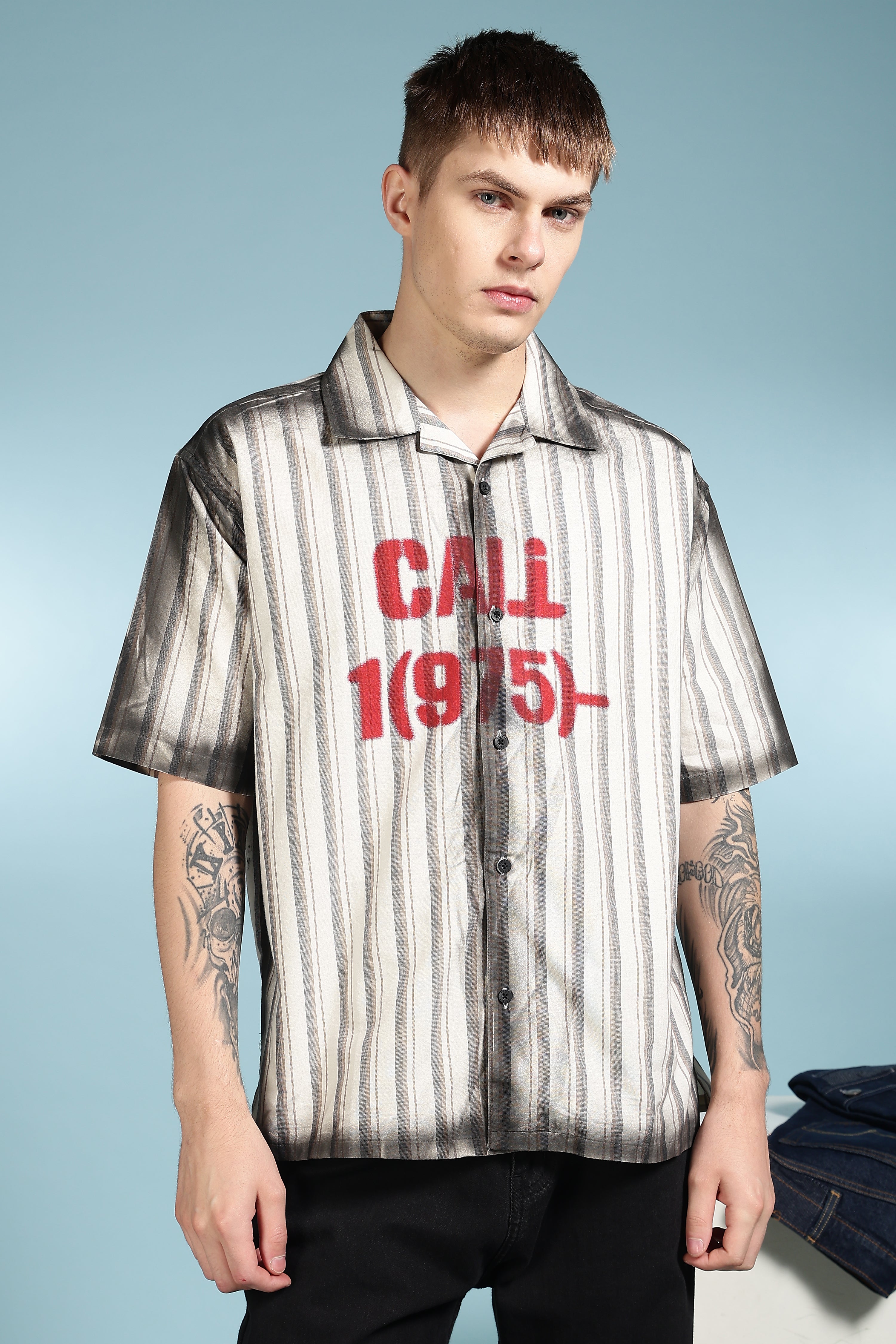 トップス MLVINCE cuban shirt Call Oversized Cuban Shirt – Eszett