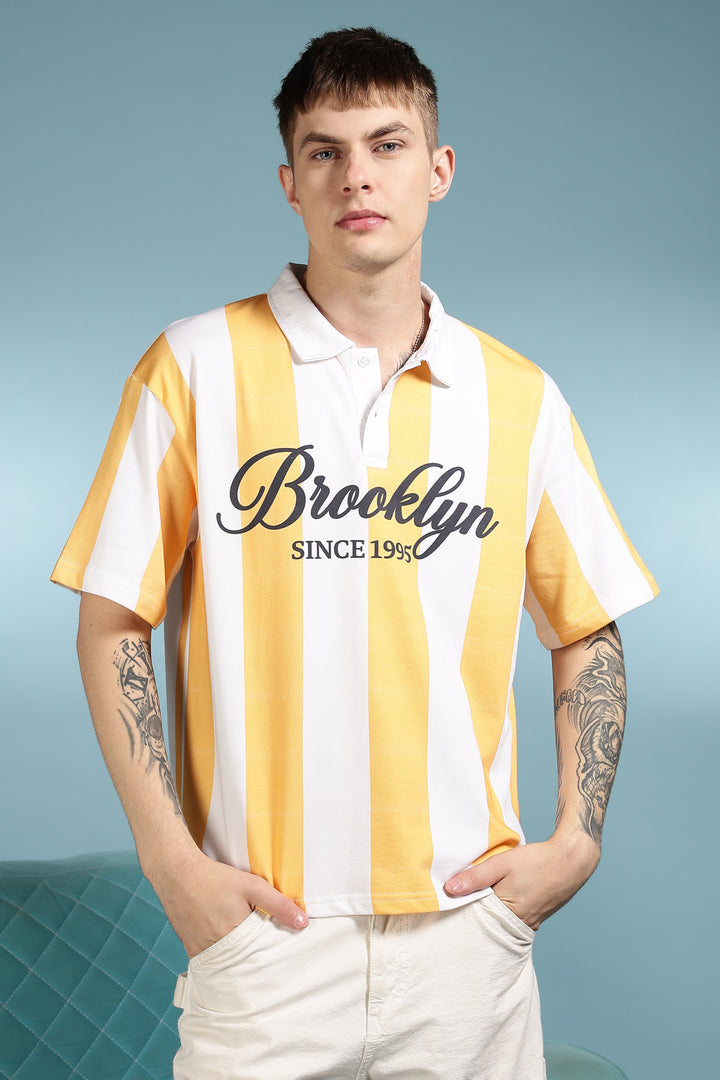 Brooklyn: Oversized Polo Shirt