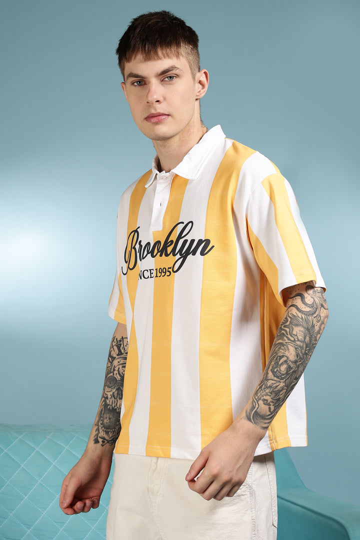 Brooklyn: Oversized Polo Shirt