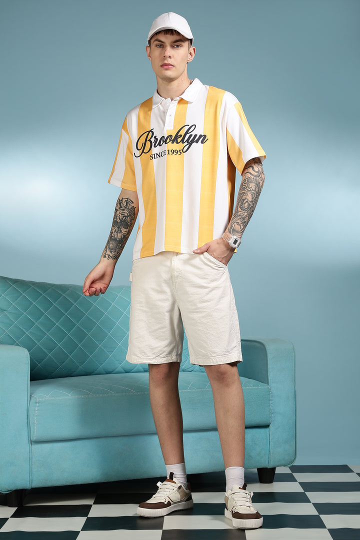 Brooklyn: Oversized Polo Shirt