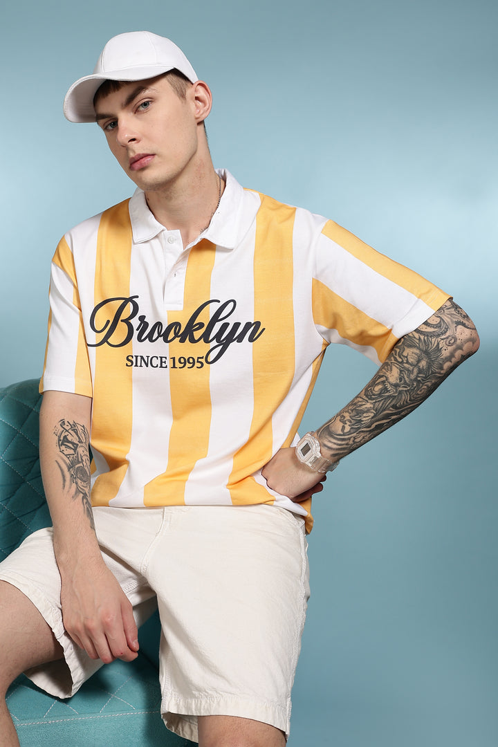 Brooklyn: Oversized Polo Shirt