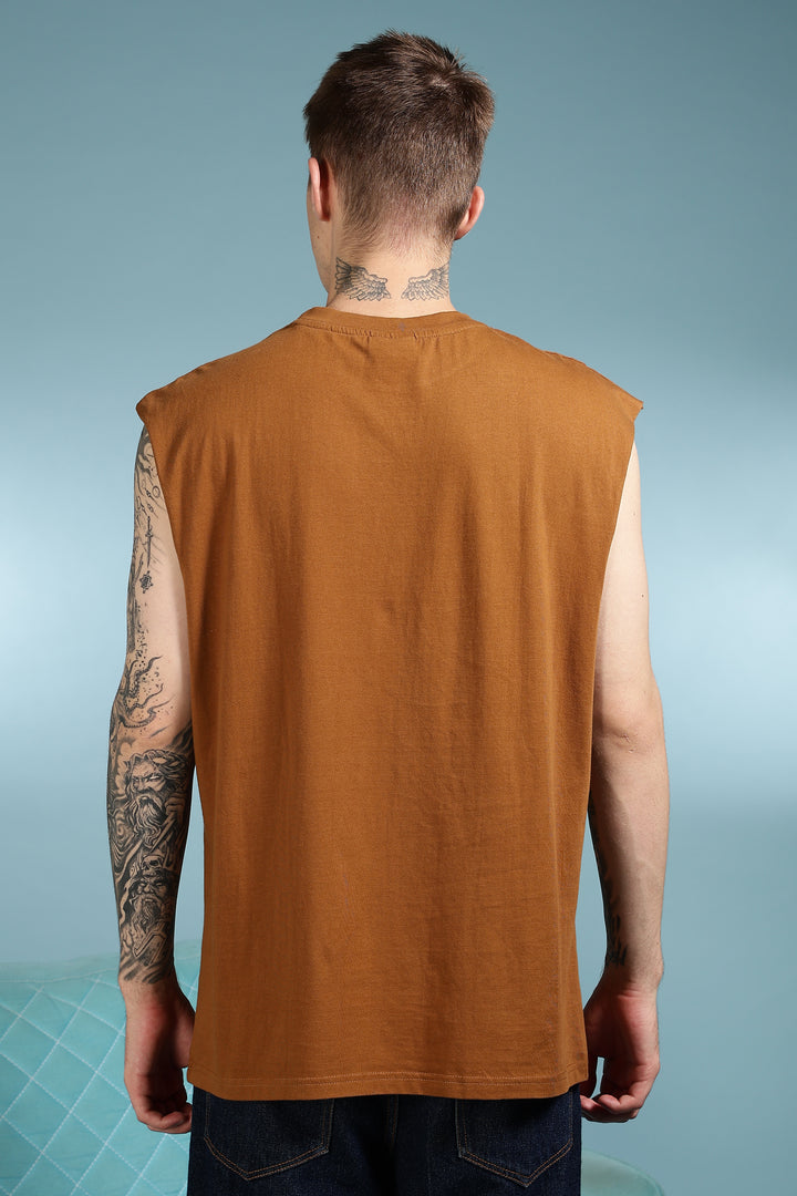 Gasoline Receipt : Oversized Brown Tank
