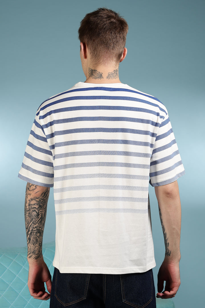 Stripes Gradient : Oversized T-shirt