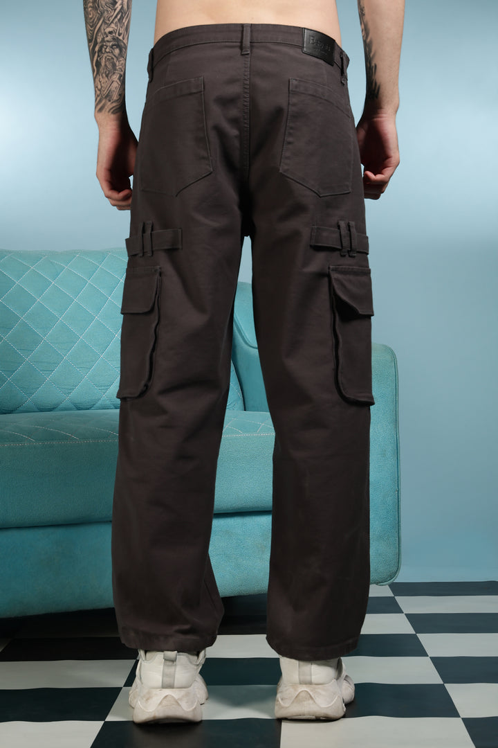 Classic: Dark Grey Twill Cargo Pants