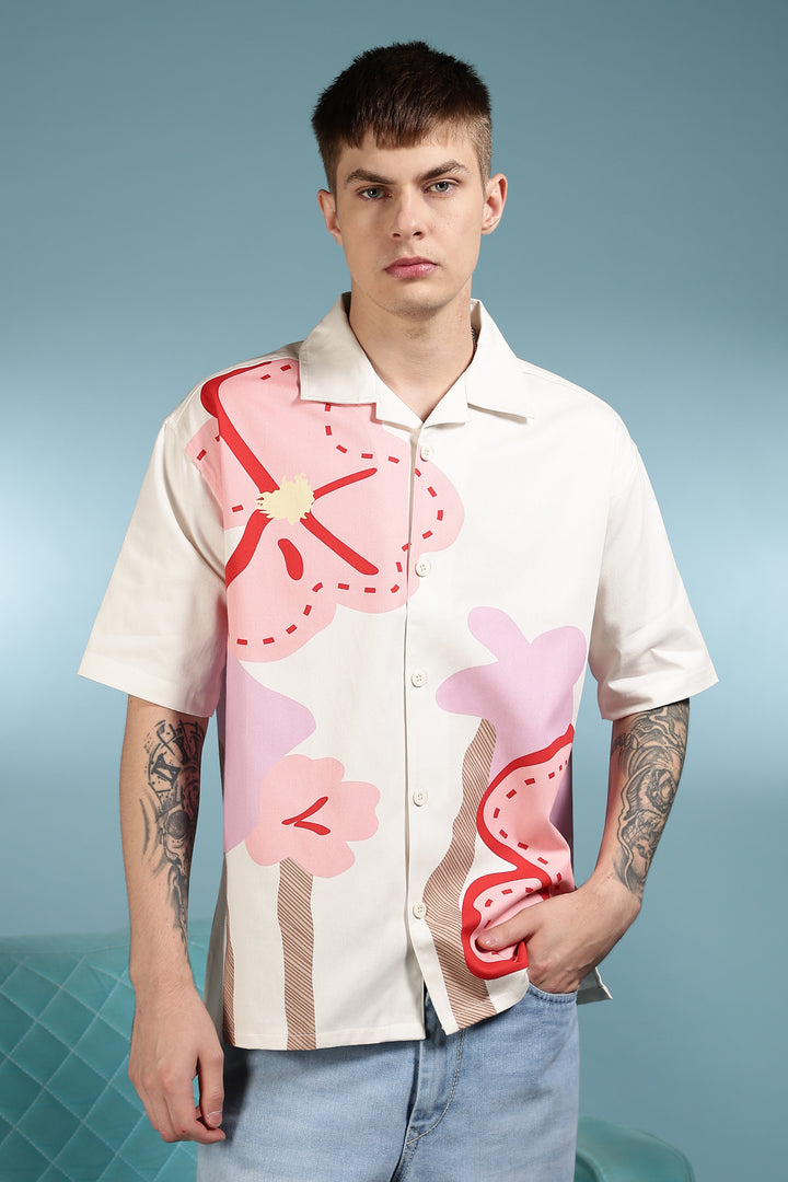 Canvas Oversized Shirt