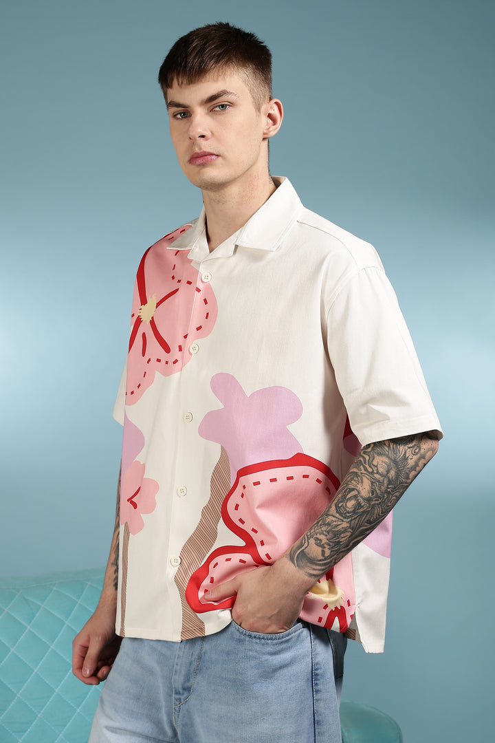 Canvas Oversized Shirt