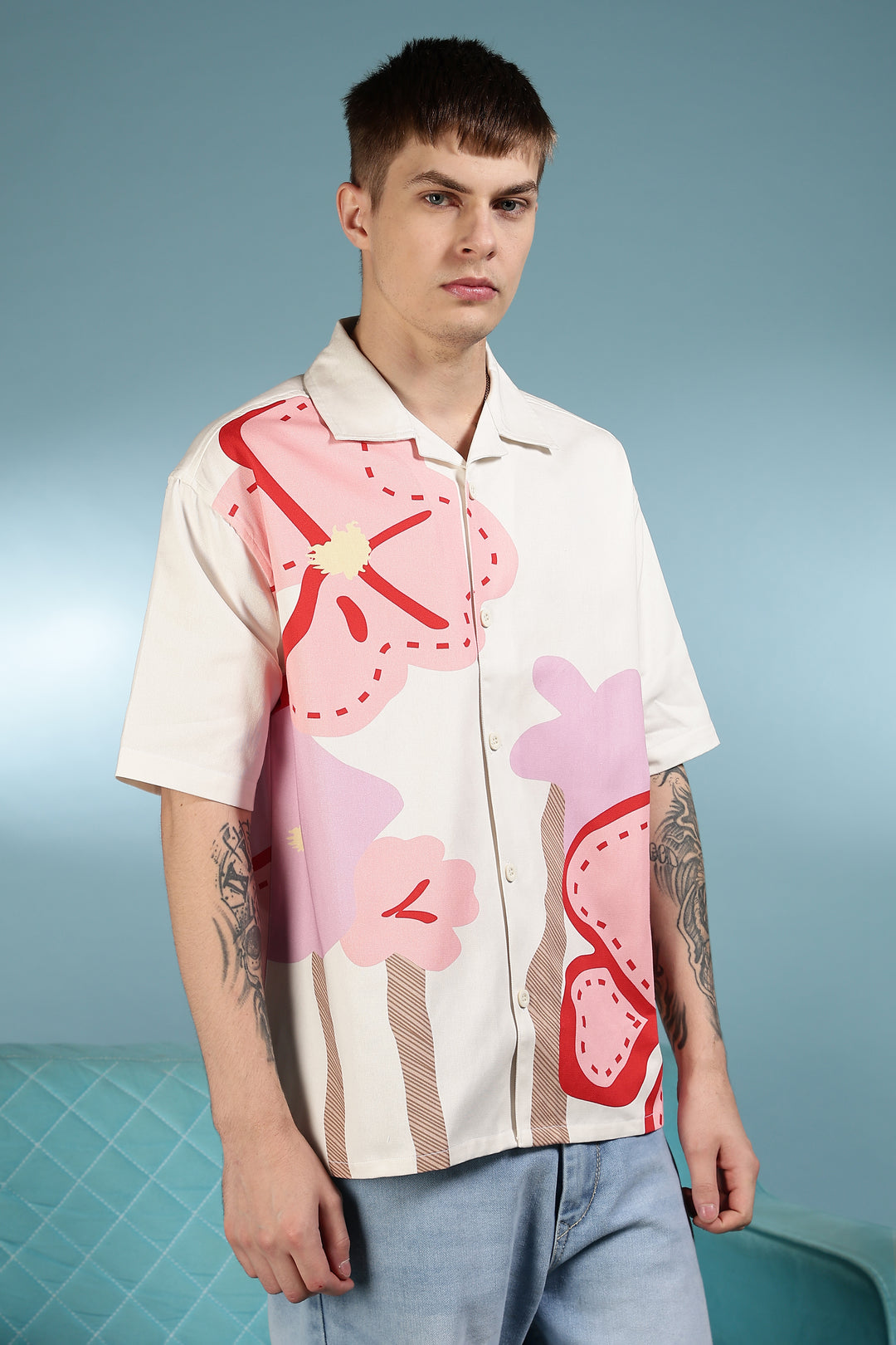 Canvas Oversized Shirt