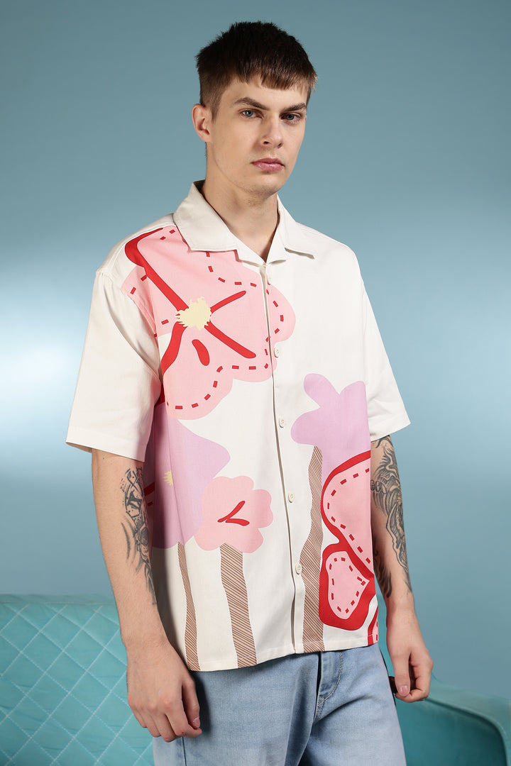 Canvas Oversized Shirt