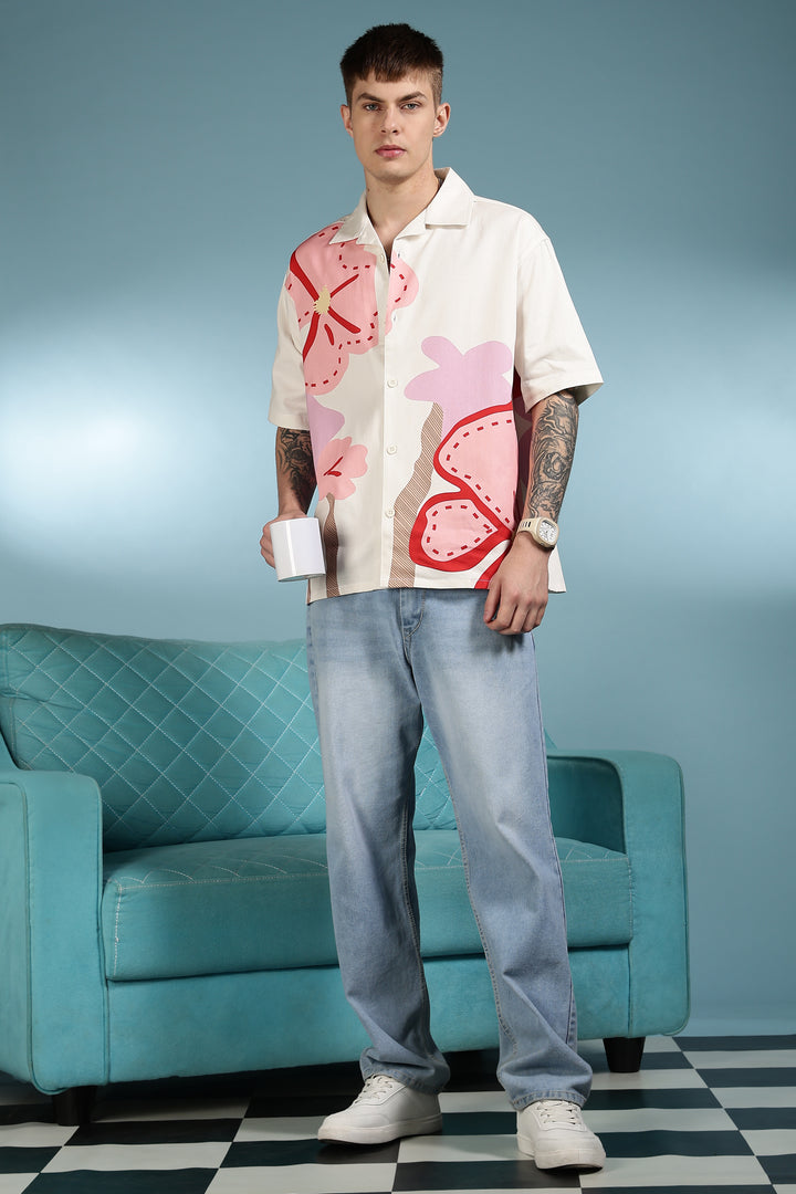 Canvas Oversized Shirt