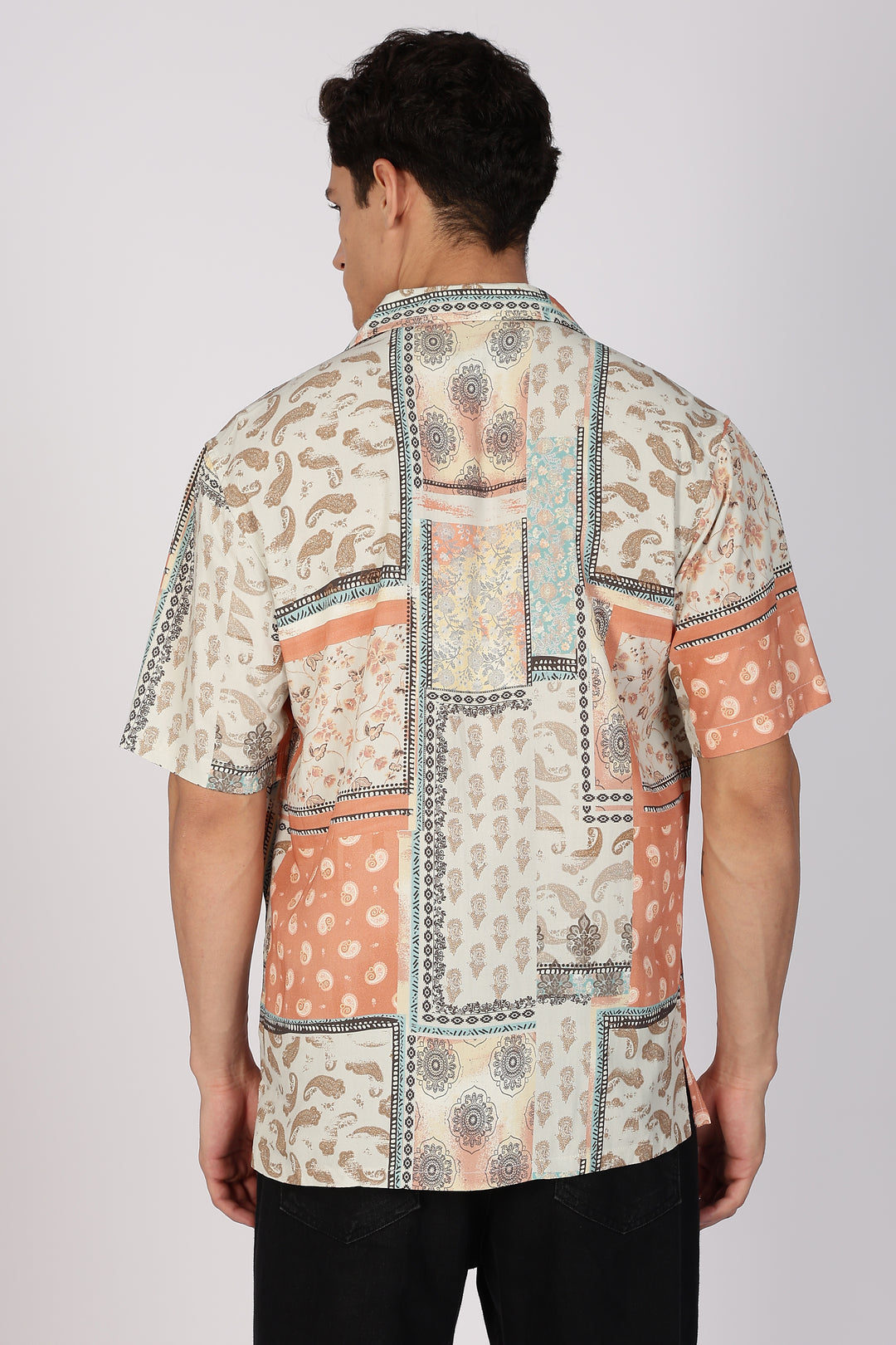 Traditional Print Cuban shirt