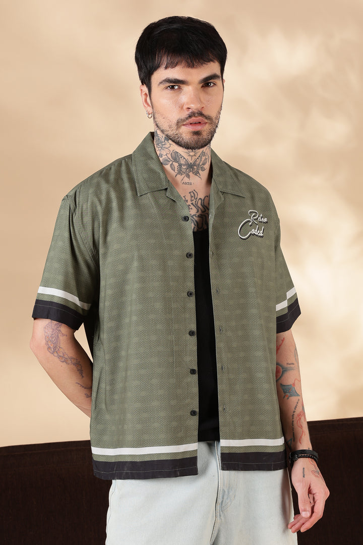 Retro Coded : Oversized Shirt
