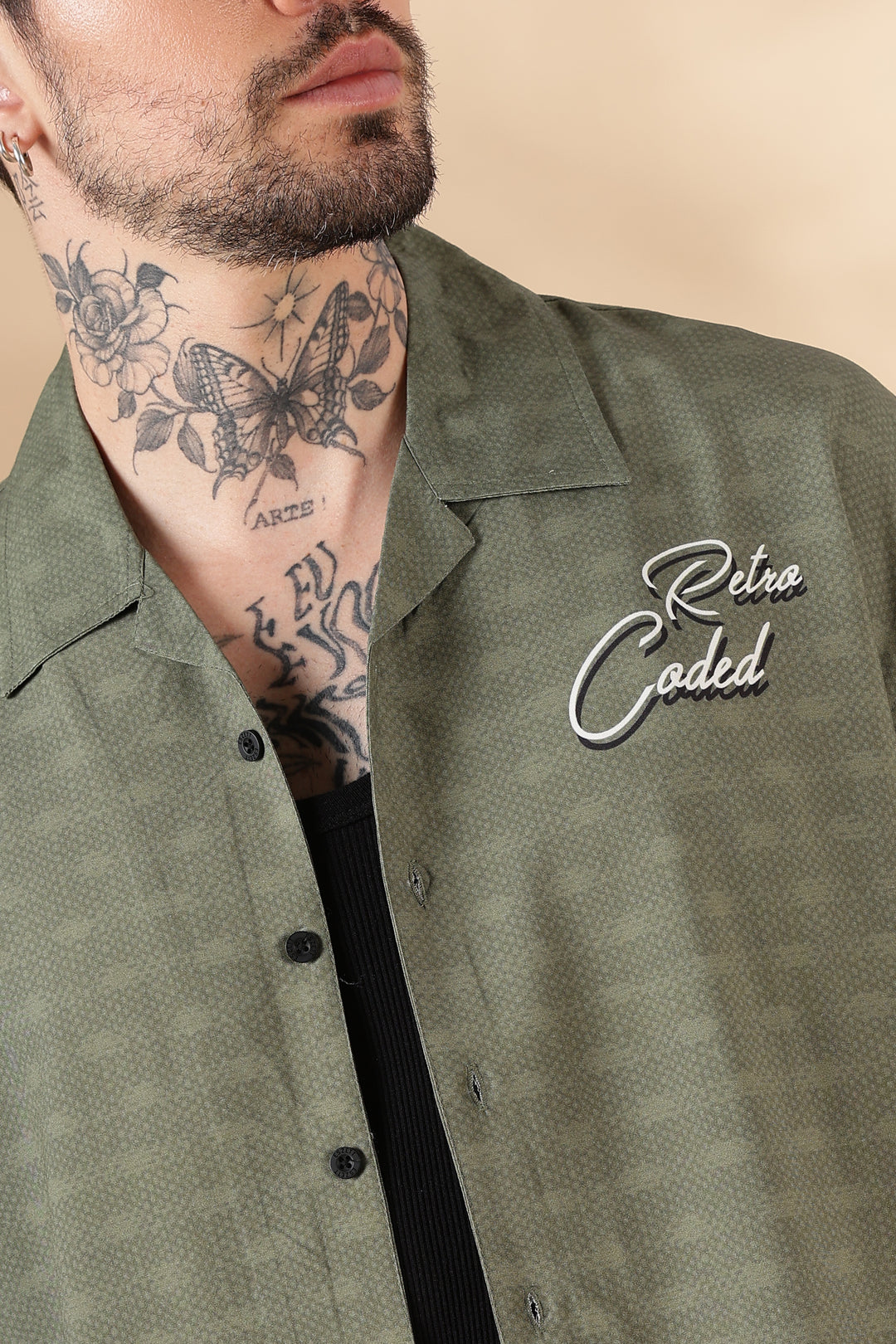 Retro Coded : Oversized Shirt