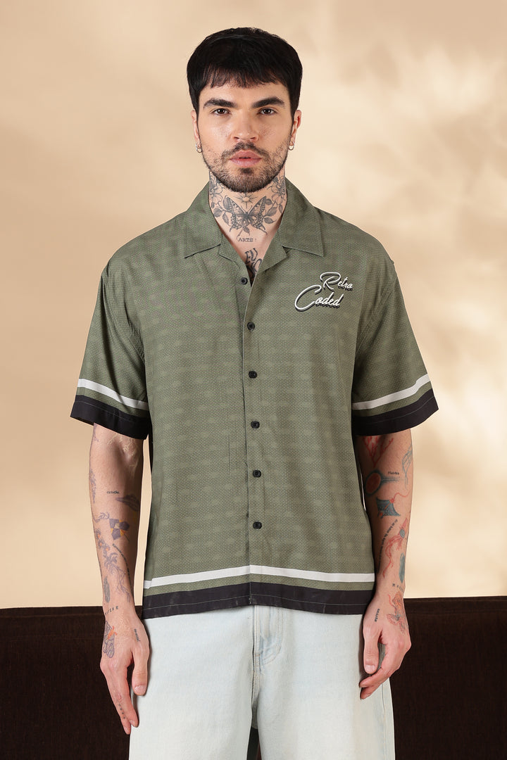 Retro Coded : Oversized Shirt