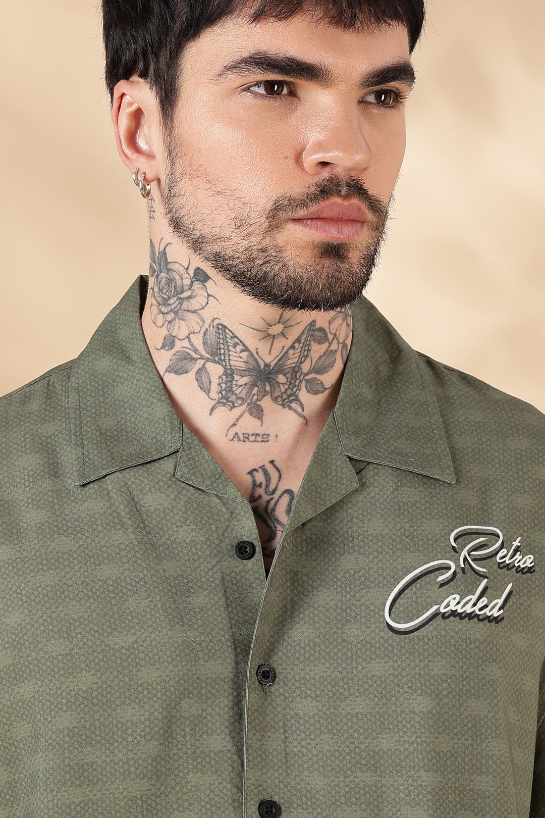 Retro Coded : Oversized Shirt