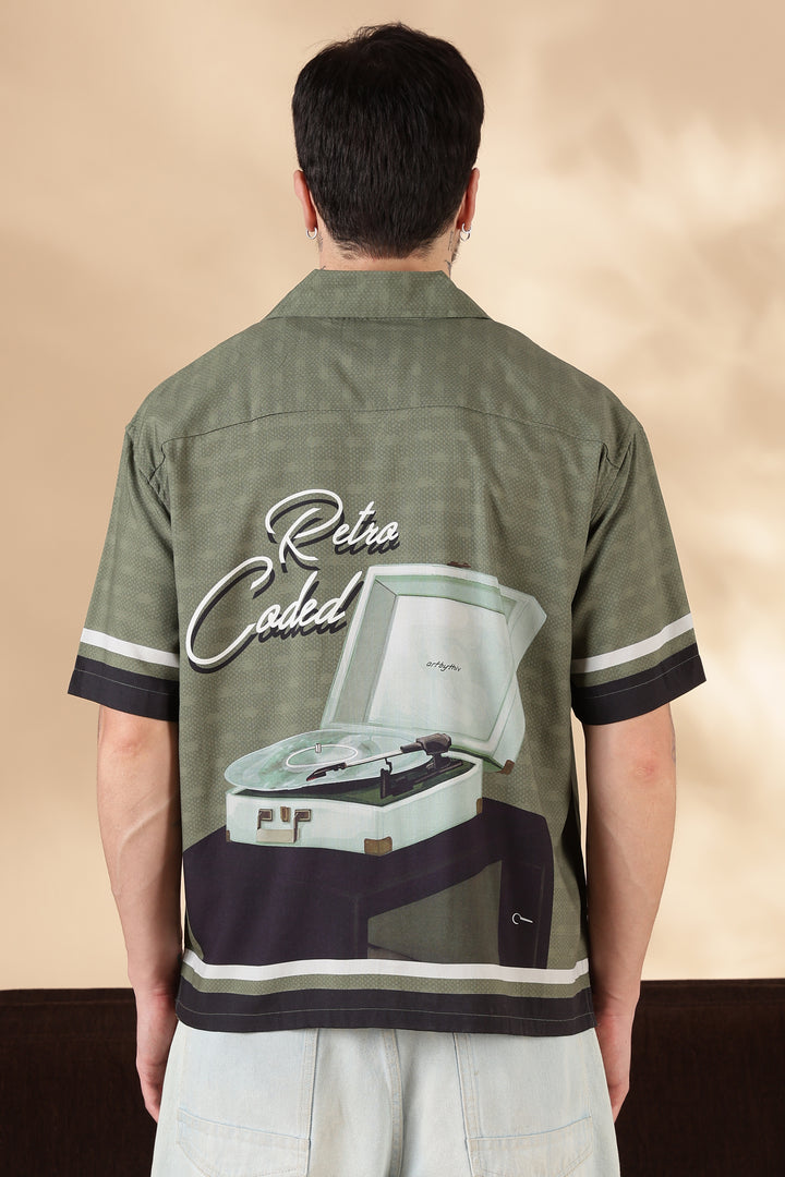 Retro Coded : Oversized Shirt