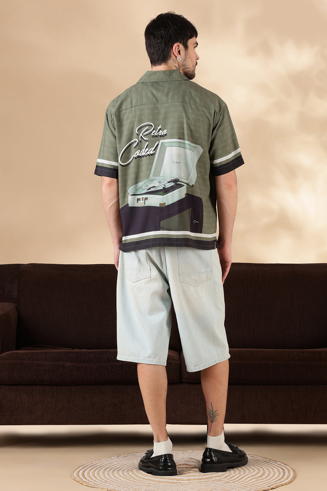 Retro Coded : Oversized Shirt