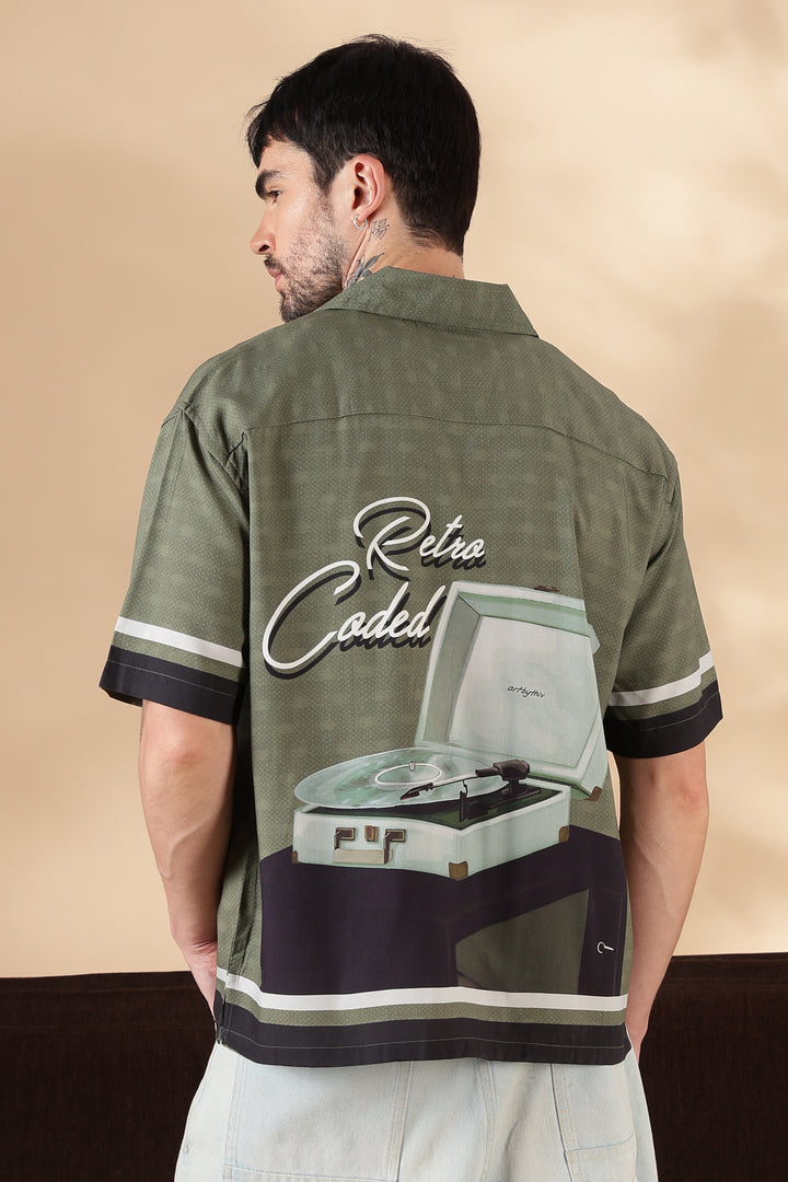 Retro Coded : Oversized Shirt