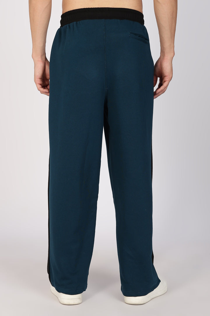 Cut & Sew Teal Joggers