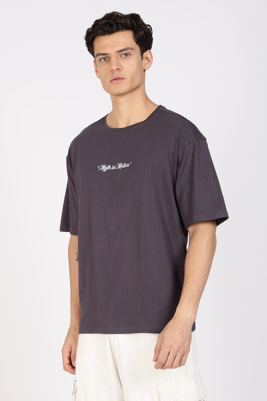 Mythos: Dark Grey Oversized T-shirt