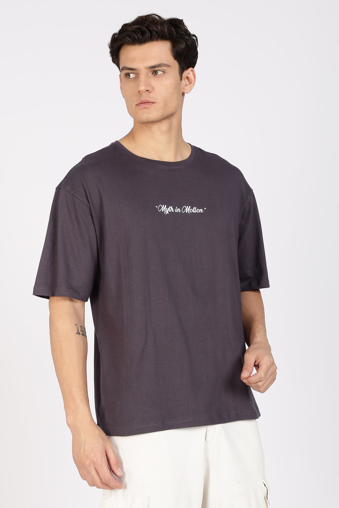 Mythos: Dark Grey Oversized T-shirt