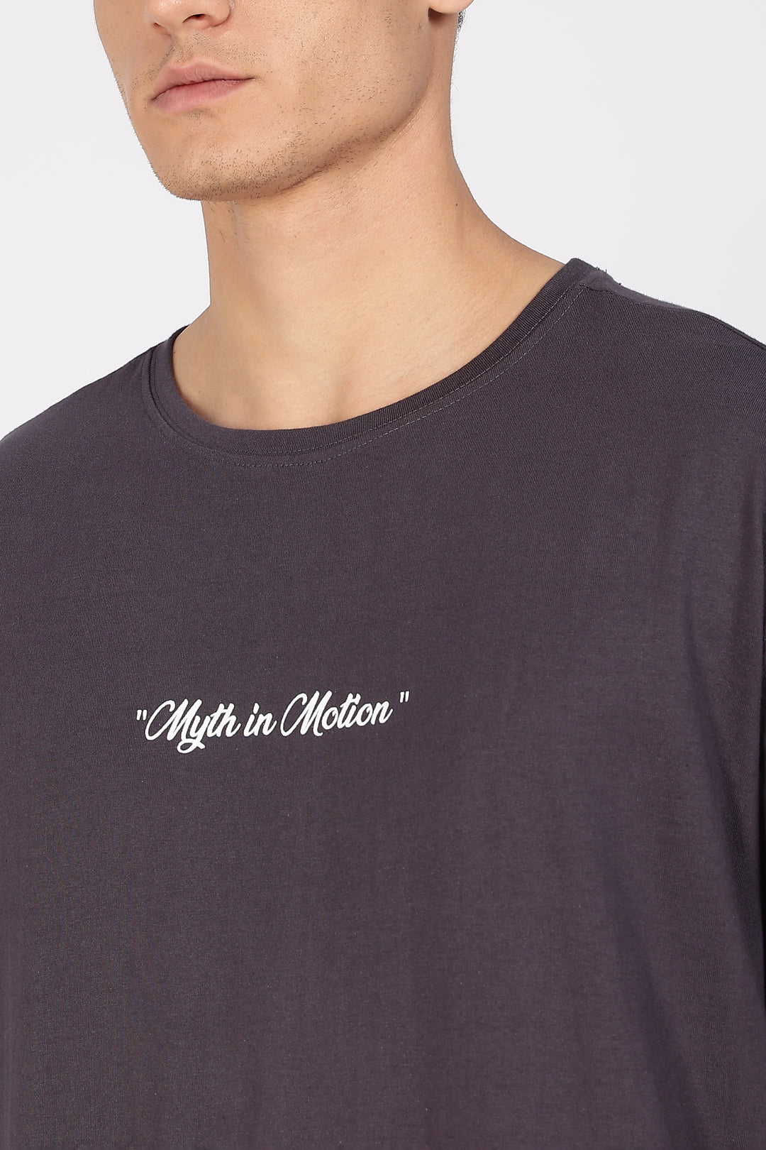 Mythos: Dark Grey Oversized T-shirt