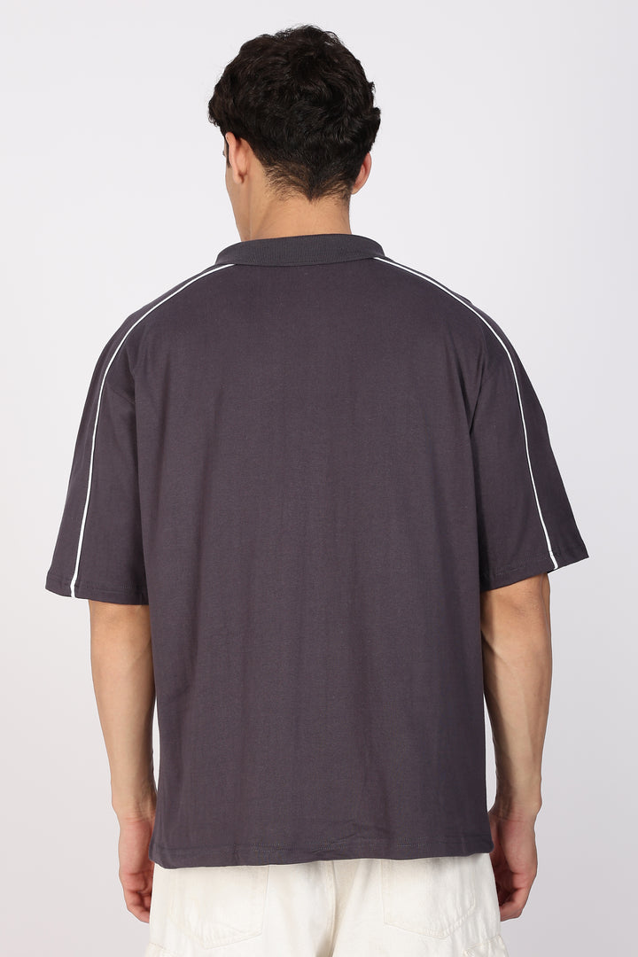Los Angeles: Oversized Polo Shirt