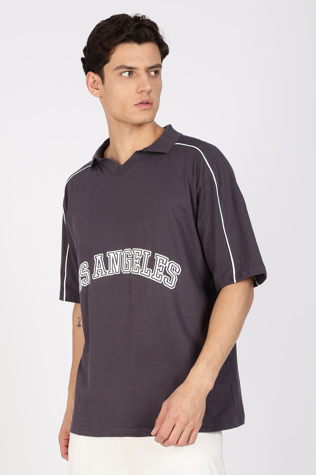 Los Angeles: Oversized Polo Shirt