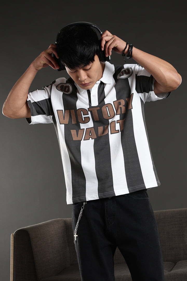 Victory: Oversized Polo Shirt