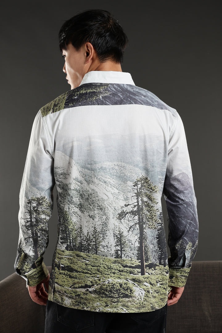 Mountains : Printed shirt