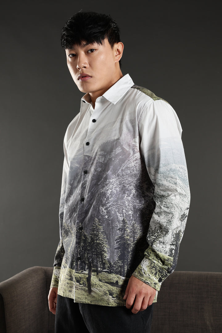 Mountains : Printed shirt