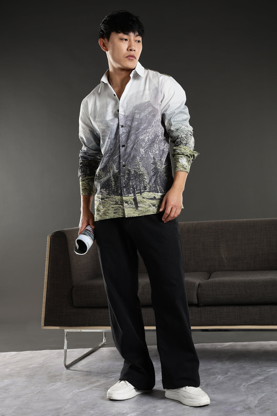 Mountains : Printed shirt