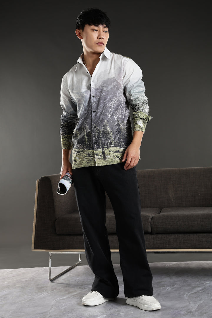 Mountains : Printed shirt