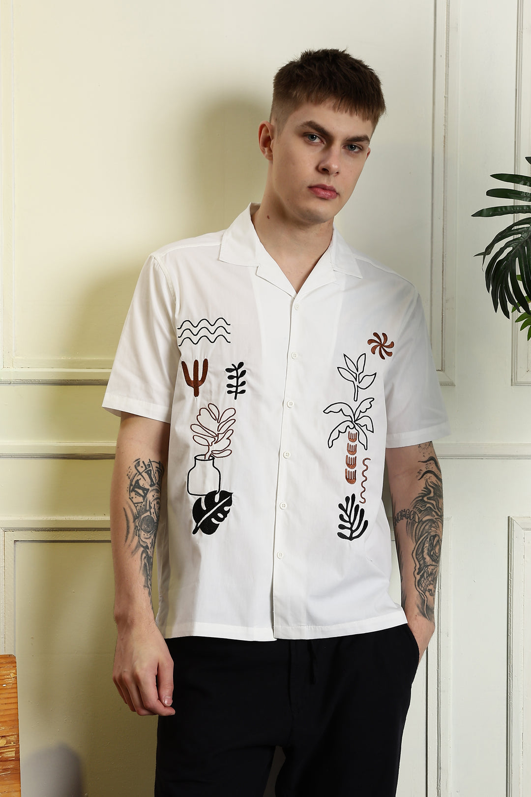 Day-Off Cuban Shirt