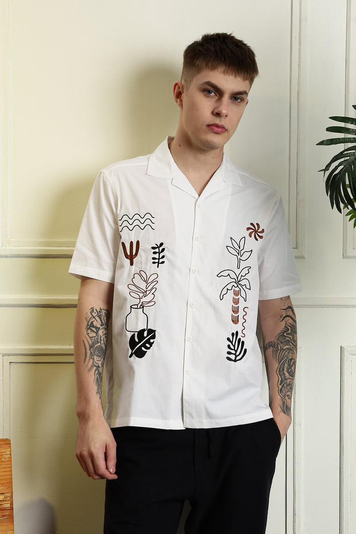 Day-Off Cuban Shirt