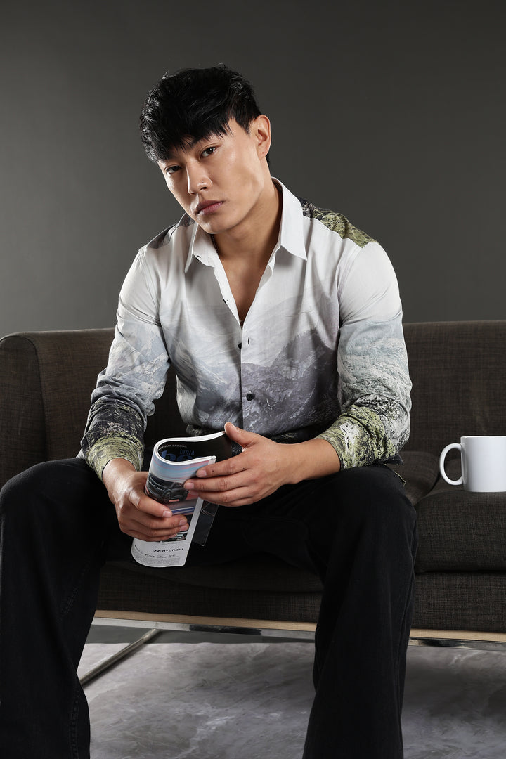 Mountains : Printed shirt