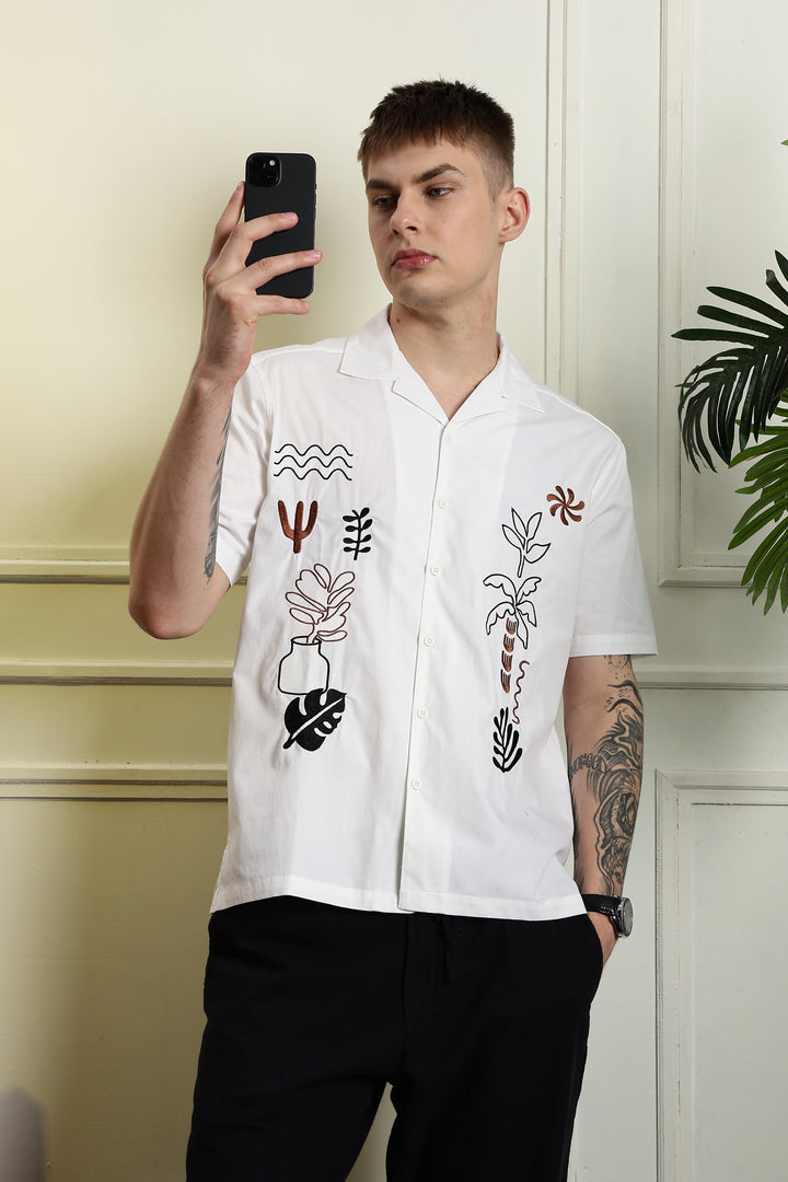 Day-Off Cuban Shirt